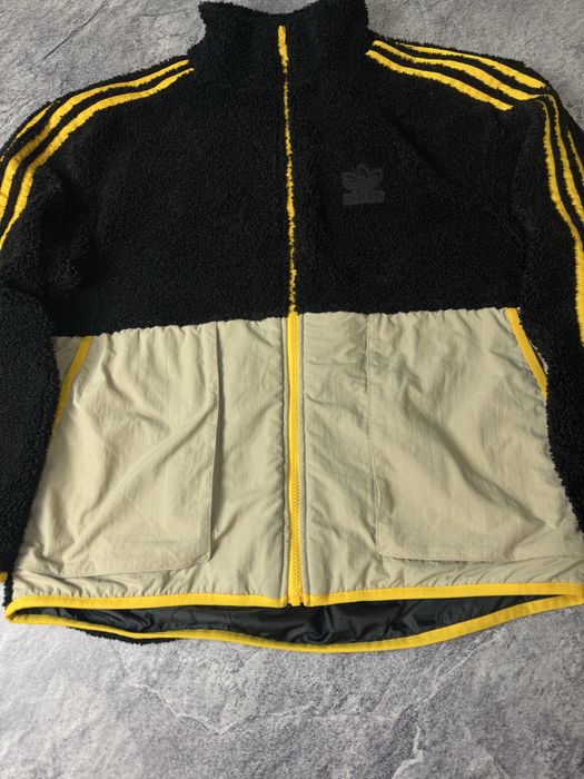 Куртка Шерпа Adidas , Adidas sherpa jacket