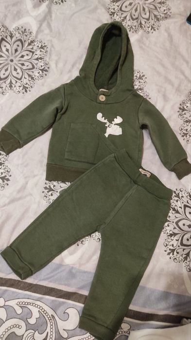 Лот одежды для девочки 6-9 мес (68-74 см) / H&M, боди, костюм, человечки (15 шт)