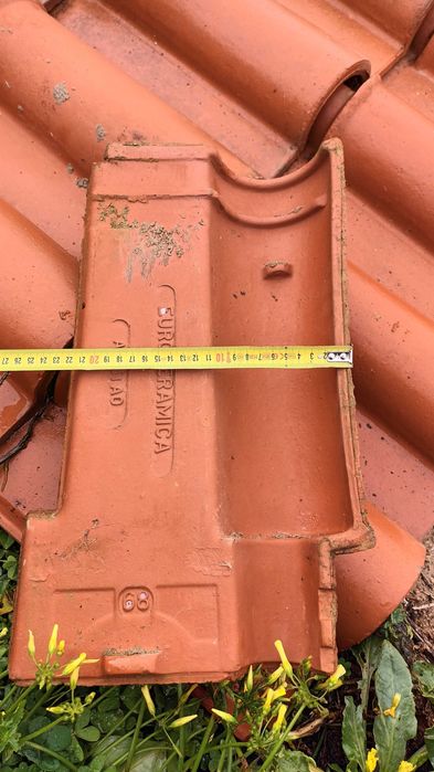 Telhas de cerâmica de Azeitão