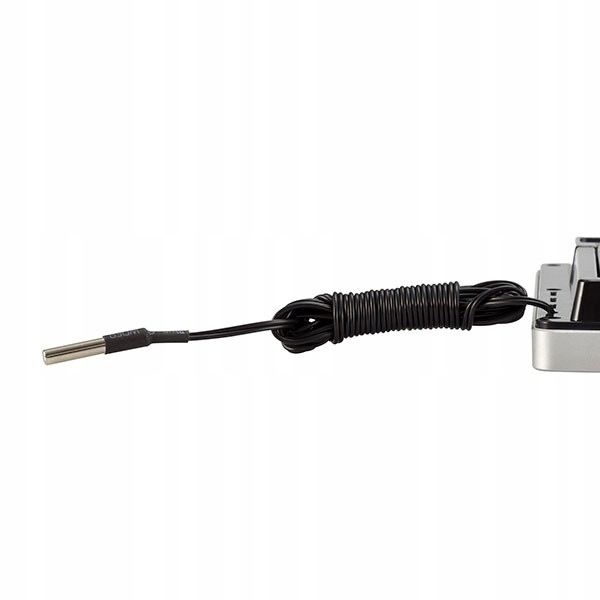 Stacja Pogodowa Termometr Zegarek Czujnik Zewnętrzny Lcd Kompaktowy