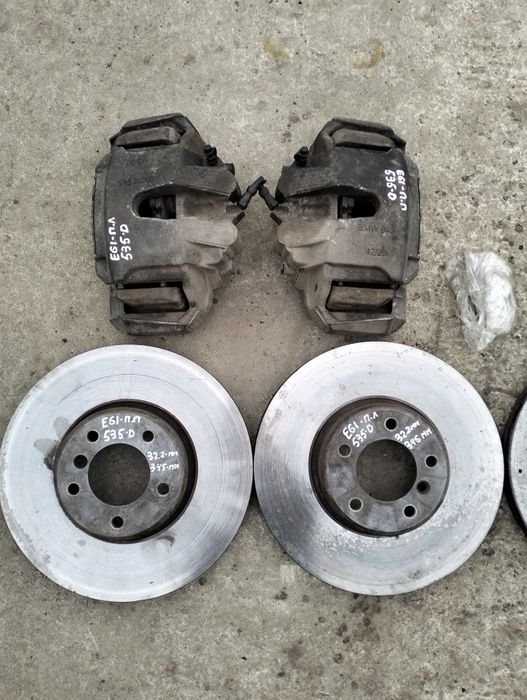 Комплект гальм, супорта, BMW e60 e61 535d 550i