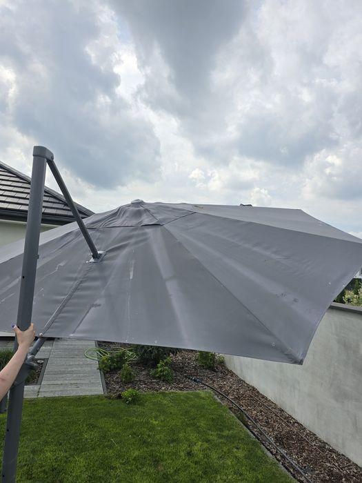 Duży parasol 4x3m antracyt