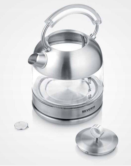 Czajnik elektryczny Severin 1,7 l srebrny/szary