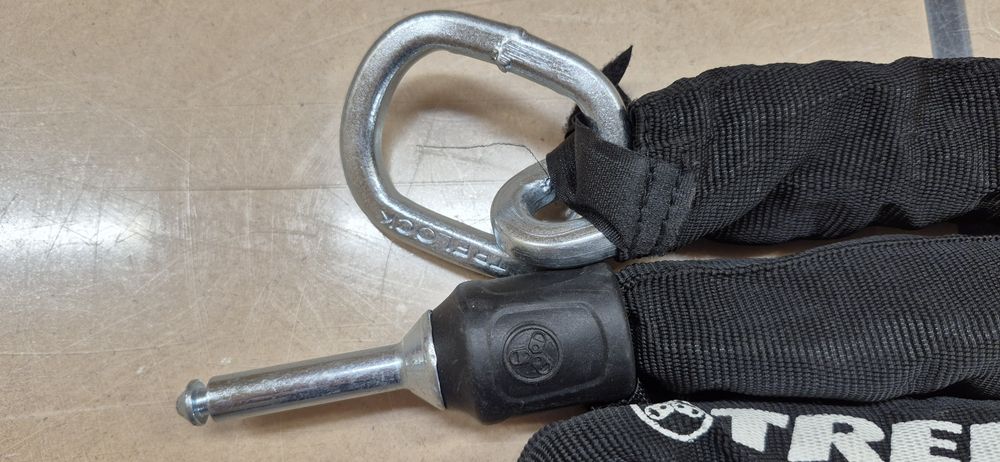 Zabezpieczenie. Łańcuch Trelock ZR 455. 140cm.