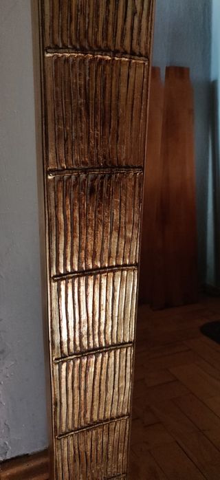 Lustro w ramie 60x90 kolor złoty