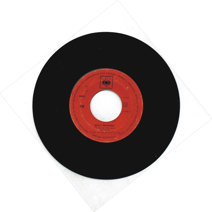 The Voice Of Scott McKenzie -  Like An Old Time Movie - 1967 - 45 rpm