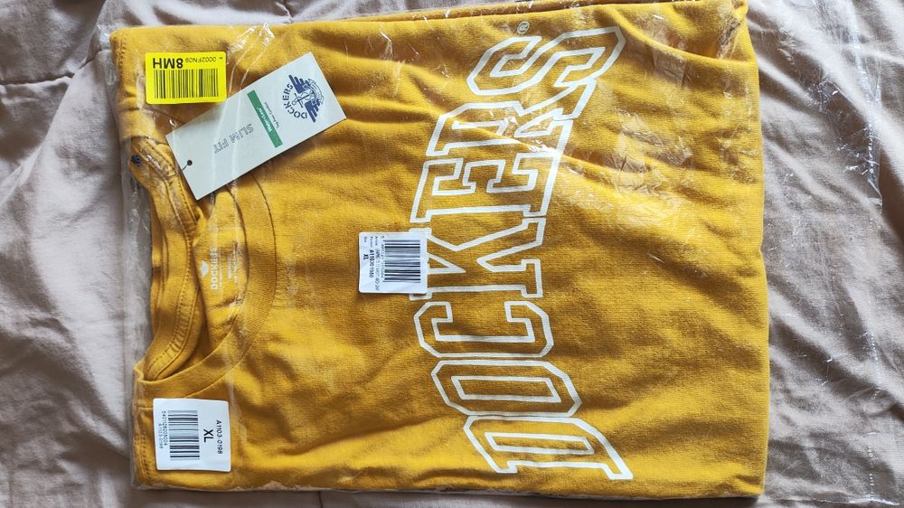 Dockers od Levi's żółty t-shirt rozm XL