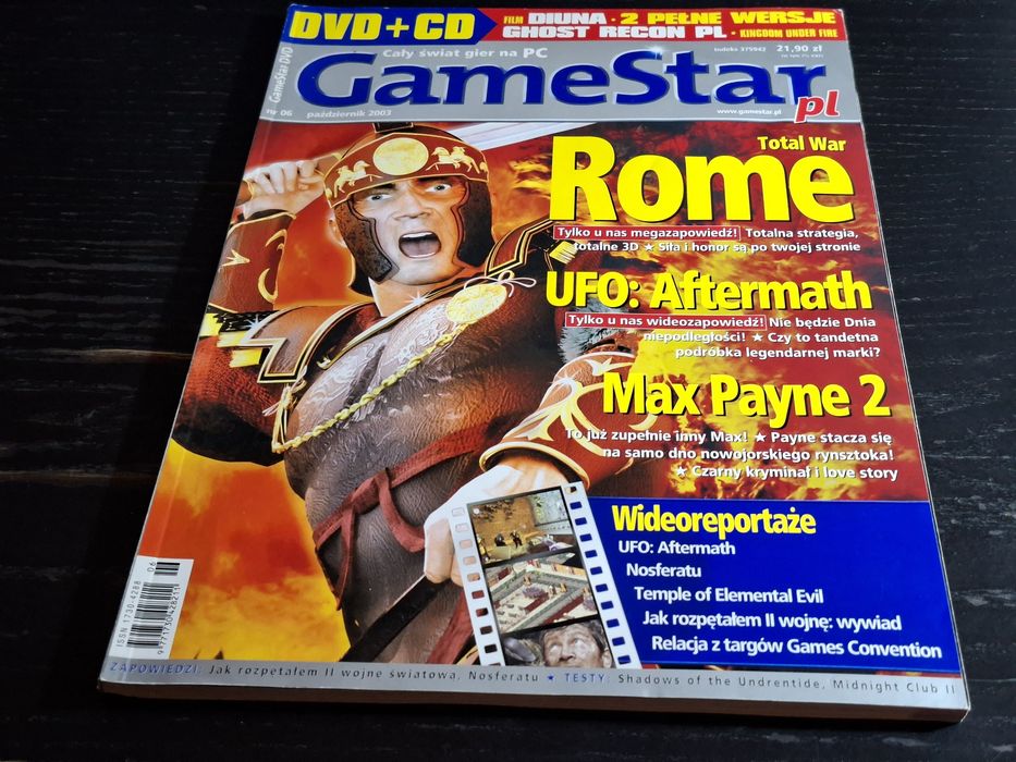Czasopismo Gamestar numer 6 Październik 2003