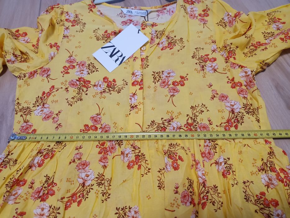 Sukienka zara lato boho blogerska M