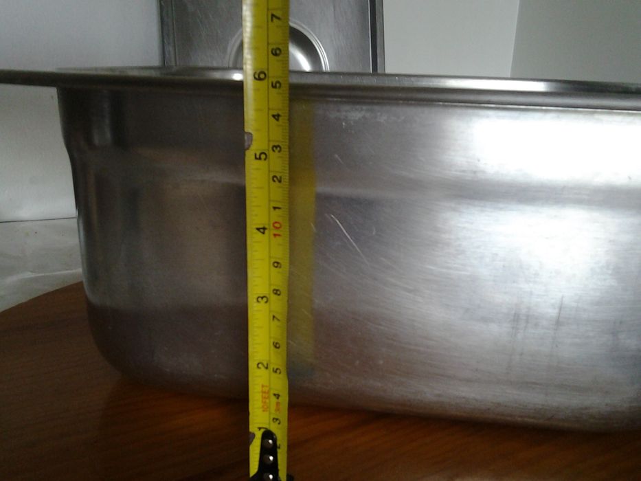 Lote Material Inox Hotelaria - Travessas, Cuba GN, Taças - NOVO