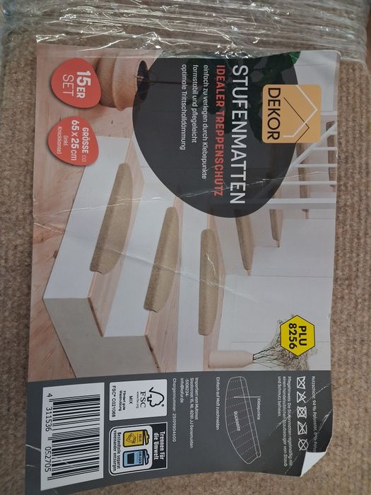 Zestaw 15 nakładek na schody