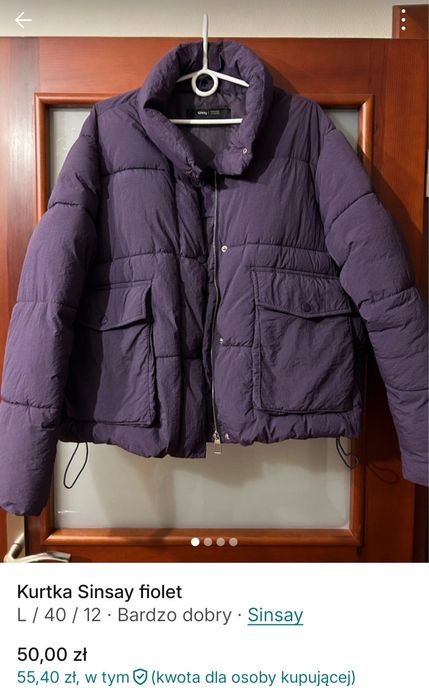 Kurtka Sinsay L 40