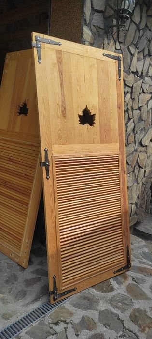 Drzwi drewniane sosnowe