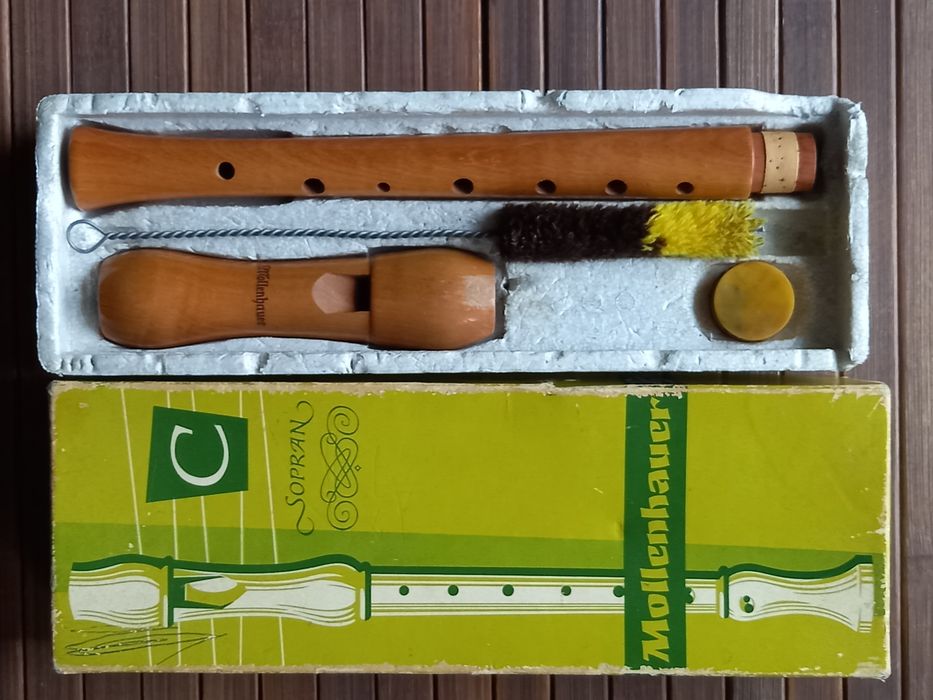 Uzywany flet marki Mollenhauer sopran