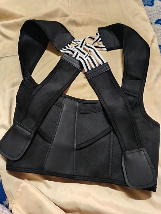 Meias compressão, colete