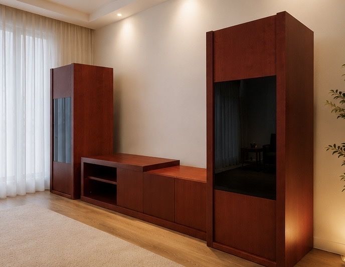 Conjunto de móveis de sala