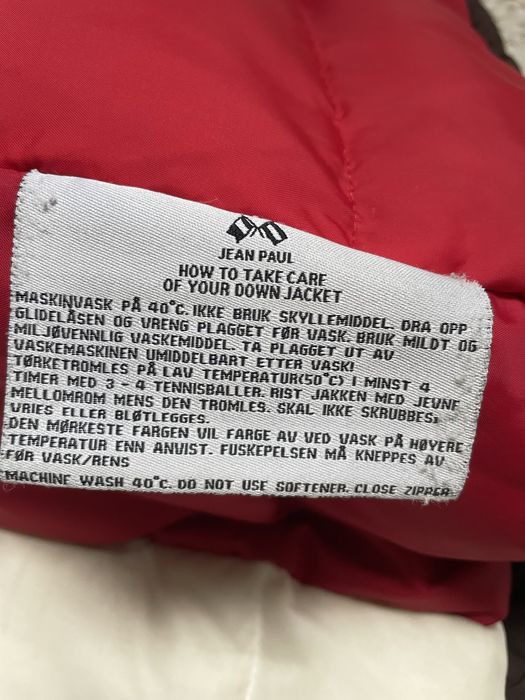 Kurtka puchowa z kapturem Jean Paul