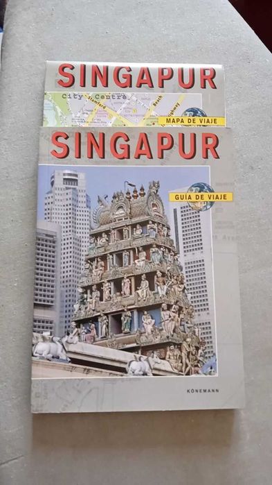 Singapur Guía e Mapa de Viaje (castelhano)