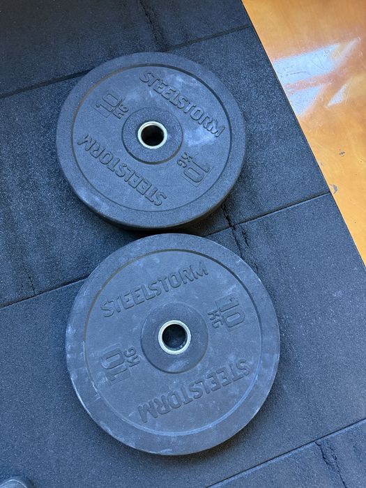 Sztanga steelstorm 20 kg plus 2x
