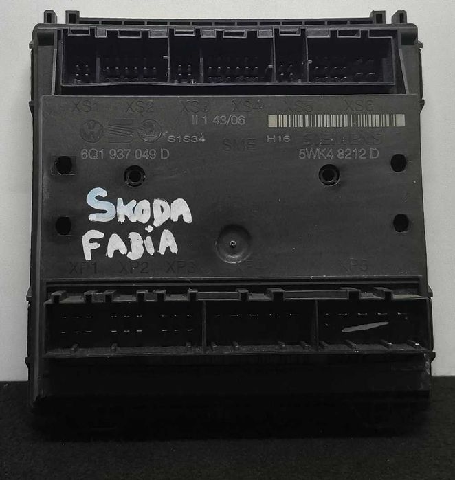 Módulo Eletrónico 6Q1937049D - SKODA FABIA I
