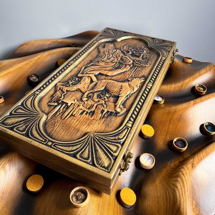 (ПОДАРУНОК ) Нарди з Дерева від Виробника (Багато варіантів)