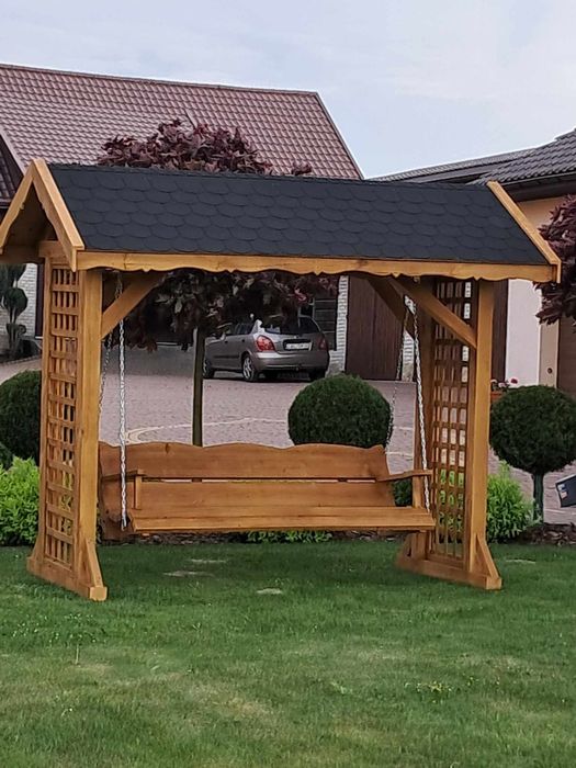 Huśtawka ogrodowa pergola
