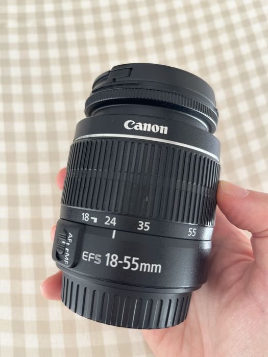 Canon EOS 100D + objetivas Ef 18-55mm e 50mm f1.8