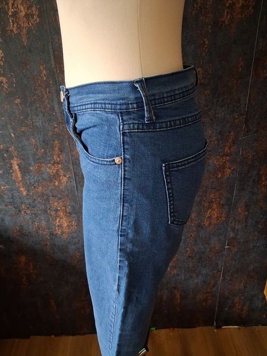 Rybaczki jeans dżinsowe rozmiar S