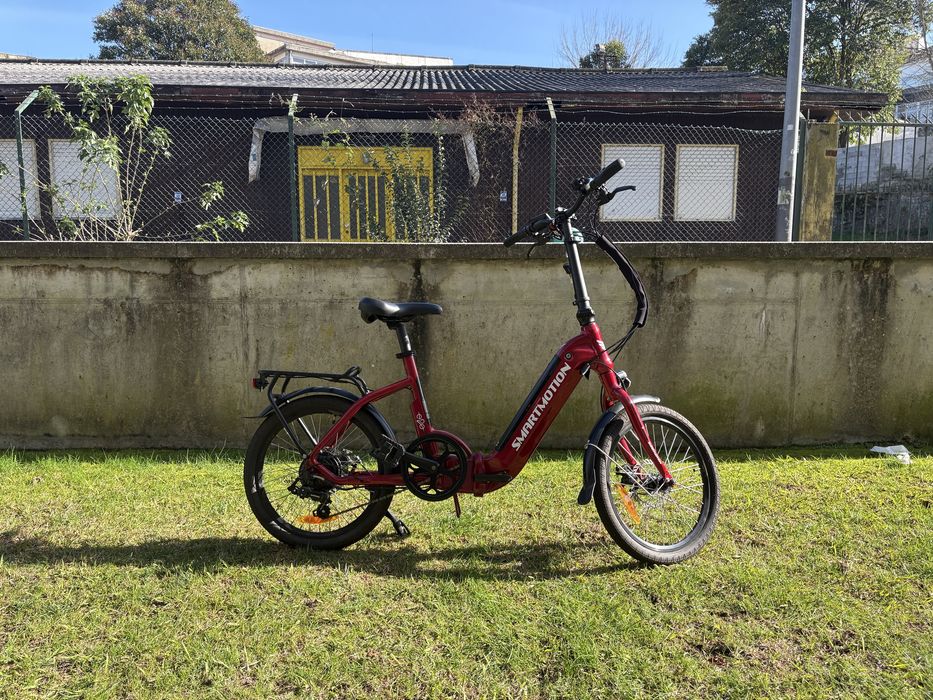 bicicleta elétrica dobrável SMARTMOTION