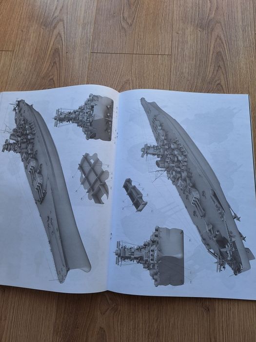 Haliński Pancernik Yamato model kartonowy 1-2/2004