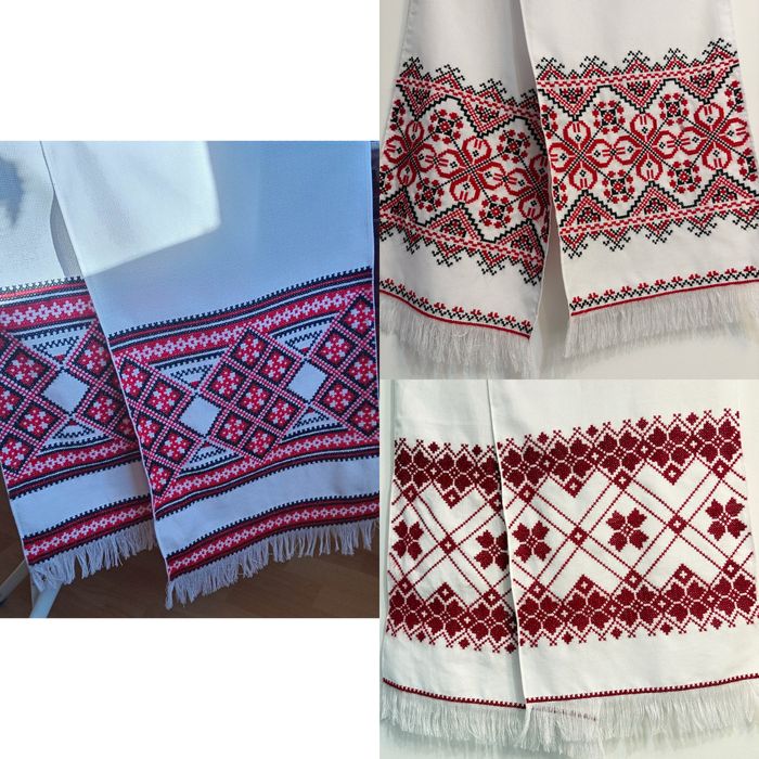 Вишиті весільні рушники, ручна робота