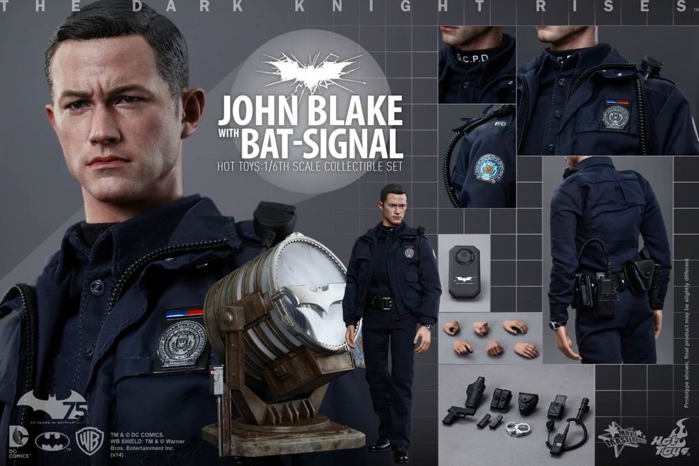 Фигурка 1/6 hot toys mms 274 Batman – JOHN BLAKE and BAT-SIGNAL