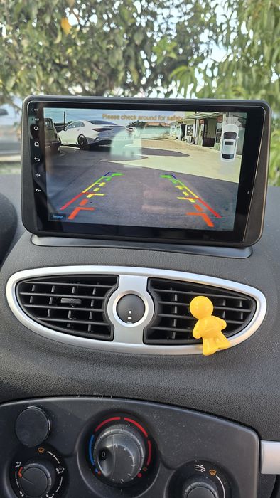 Rádio Android 14  com GPS Renault Clio 3 (Artigo Novo)