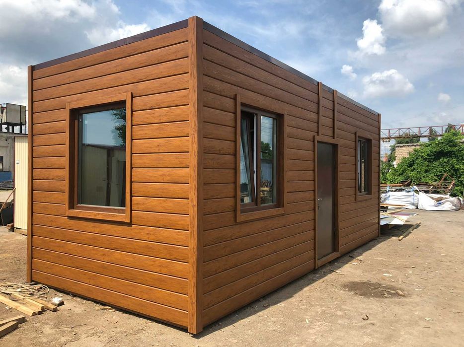 Мобільний будиночок, міні будинок Komfort 6x2.5 метри 15 кв.м.