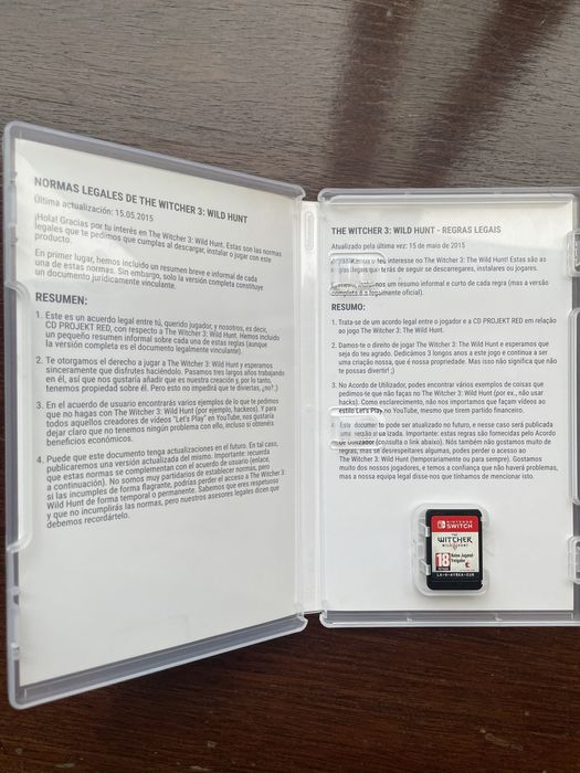 The Witcher 3 - Nintendo Switch