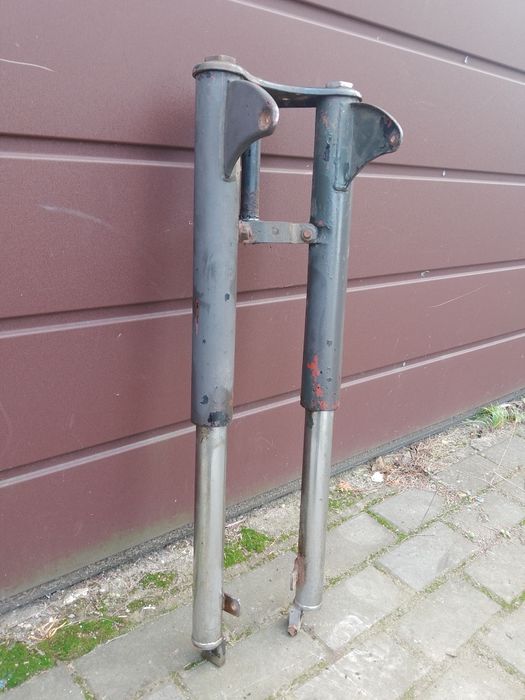 Przednie Zawieszenie WSK b1  orygiał  półka sztyca przód widelec