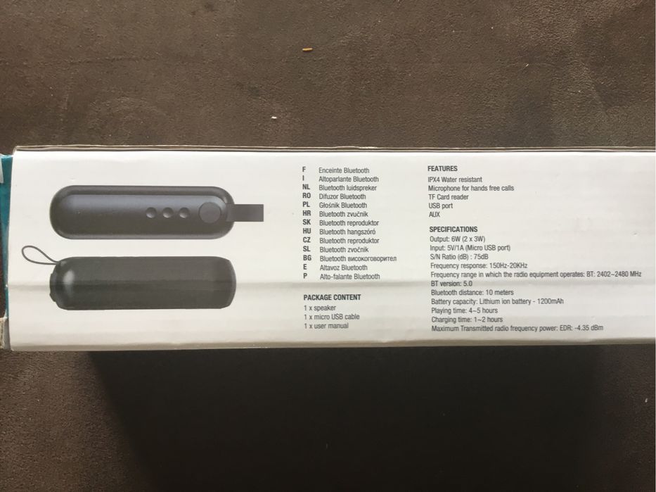 Głośnik bluetooth nowy