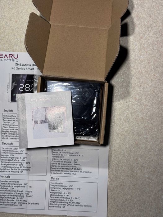 Розумний термостат Tuya