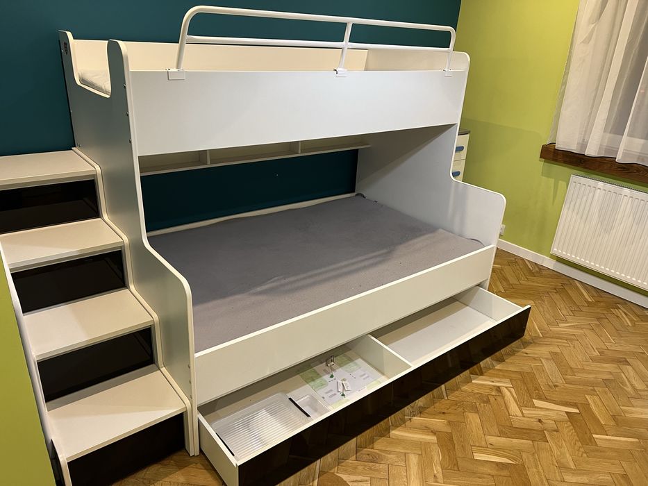 Lozka pietrowe dla dzieci, sofa szuflady