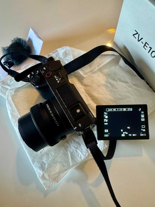 Sony ZV-E10 II + 16-50mm, Praticamente Nova + Cartão 128GB