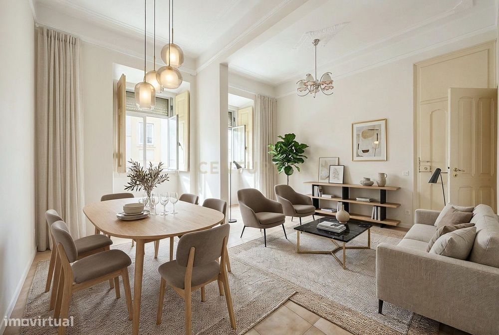 Apartamento T4 c/ terraço  Bº de Santos,  Avenidas Novas, Lisboa - Opo — Avenidas Novas, Lisboa