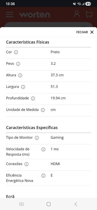 Monitor ASUS VP228HE 60Hz 1ms