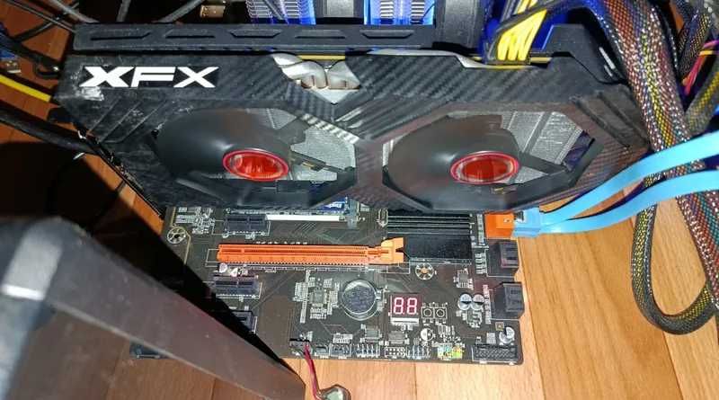 Вiдеокарта rx 580 на 8 gb