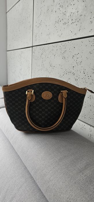 Elegancka torebka vintage | klasyczna | brązowa