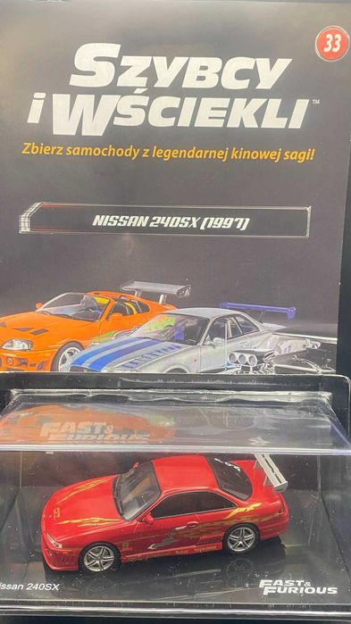 Model 1:43 - Nissan 240 SX 1997 - DeAgostini Fast & Furious nr 33