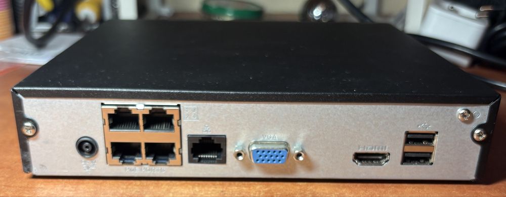 Zestaw Monitoringu IP Dahua NVR + Kamera POE + Dysk- Sonfigurowane