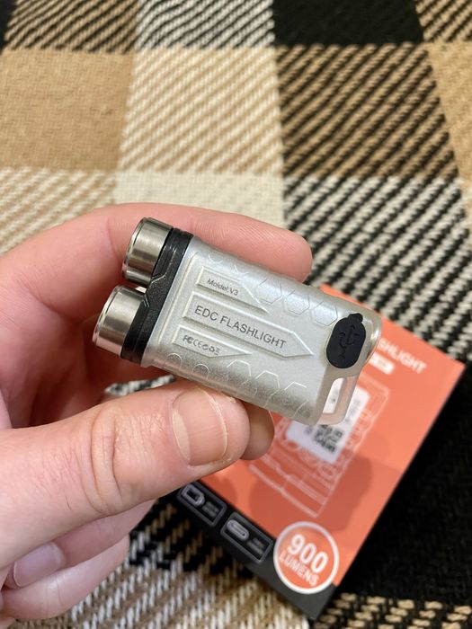 Ліхтарик EDC FLASHLIGHT V3 супер компактний та потужний