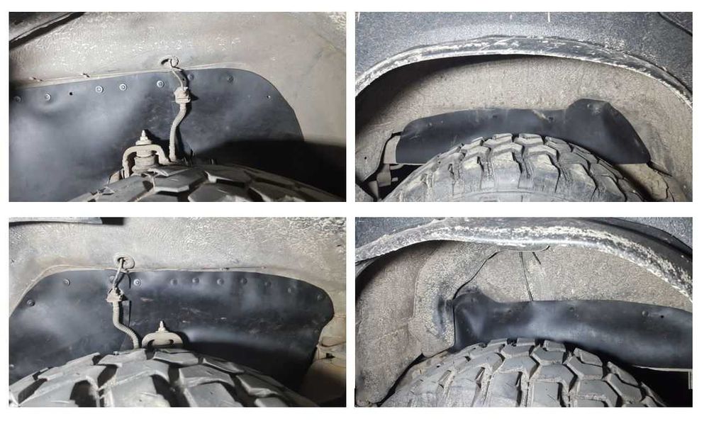 Захист двигуна бокові пильникі Mitsubishi Pajero Sport 1 1998-2008 MR144708 MR144709 MR401226 MR484654 MR237648 MR237647 MR144711 MR440528 MR440529