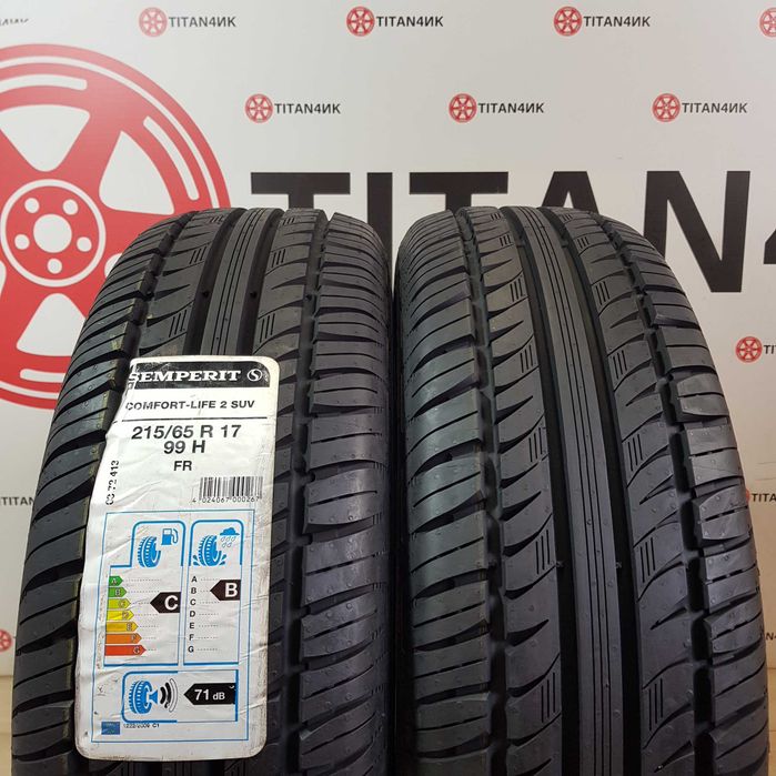 +2шт НОВІ Шини літні 215/65 R17 Semperit Comfort Life 2 SUV Літо Р17 колеса гума