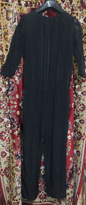 Шелковый женский комбинезон